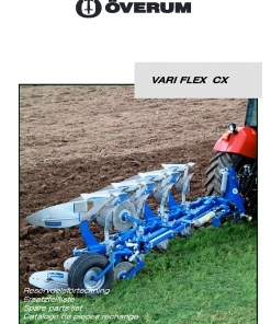 Overum vfcx2006 Fertilising Parts manual catalog PDF Download