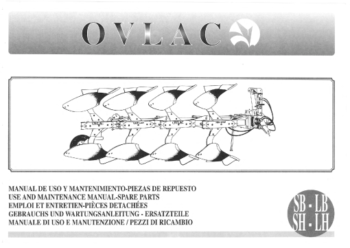 Ovlac SB_LB_SH_LH Parts manual catalog PDF Download
