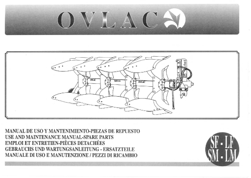 Ovlac SF_LF_SM_LM Parts manual catalog PDF Download