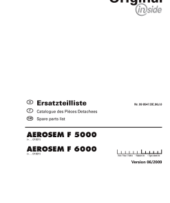Pottinger Aerosem_F5000_F6000 Seed drill Parts manual catalog PDF Download