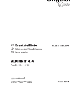 Pottinger Alpinhit_4.4 Rotary Tedder Parts manual catalog PDF Download