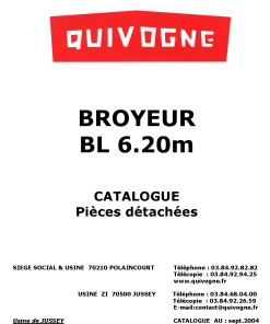 Quivogne Broyeur_BL-6.20 Parts manual catalog PDF Download