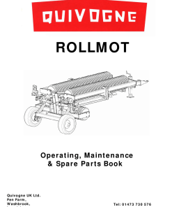 Quivogne Rollmot Parts manual catalog PDF Download