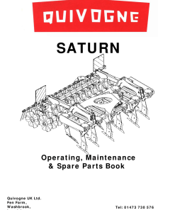 Quivogne Saturn_rigid Parts manual catalog PDF Download