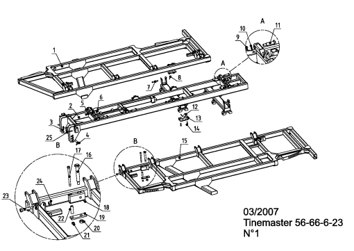 Quivogne Tinemaster_56_66_6_23 Parts manual catalog PDF Download