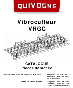 Quivogne VRGC Parts manual catalog PDF Download