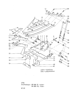 Rabewerk BP-380PS P Parts manual catalog PDF Download