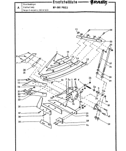 Rabewerk BP-381PS P Parts manual catalog PDF Download