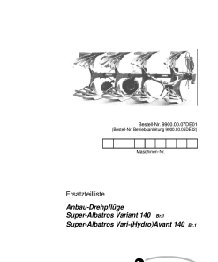Rabewerk Super_Albatros_Variant_140 Parts manual catalog PDF Download
