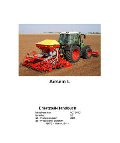 Rau Airsem_L Seed_drill Parts manual catalog PDF Download