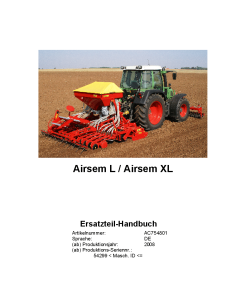 Rau Airsem_L_Airsem_XL Seed_drill Parts manual catalog PDF Download