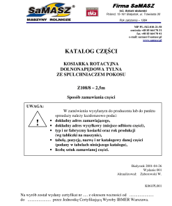 Samasz Z108-8 Parts manual catalog PDF Download