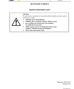 Samasz Z154 Parts manual catalog PDF Download
