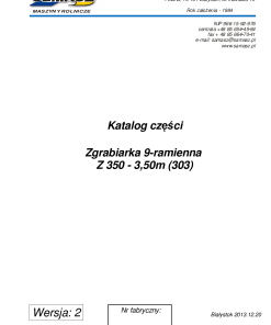 Samasz Z350_2013 Parts manual catalog PDF Download