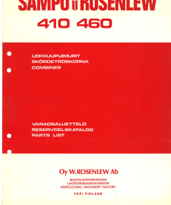 Sampo 410_460 Parts manual catalog PDF Download