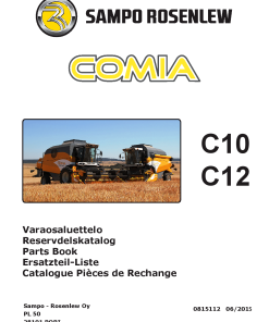 Sampo Comia_C10_C12 Parts manual catalog PDF Download