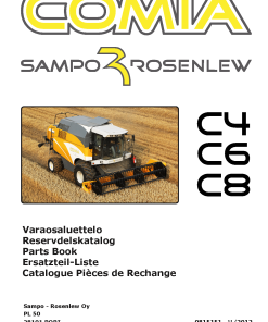 Sampo Comia_C4_C6_C8_2 Parts manual catalog PDF Download