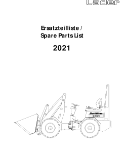 Schaffer 2021 Parts manual catalog PDF Download