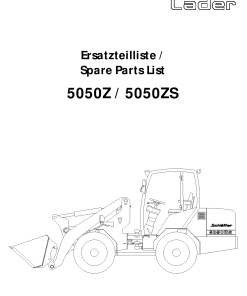 Schaffer 5050 Parts manual catalog PDF Download
