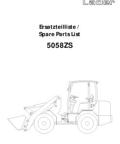 Schaffer 5058ZS Parts manual catalog PDF Download
