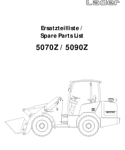 Schaffer 5070_5090 Parts manual catalog PDF Download