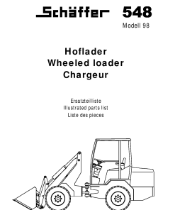 Schaffer 548_98 Parts manual catalog PDF Download