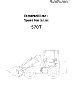 Schaffer 570T Parts manual catalog PDF Download