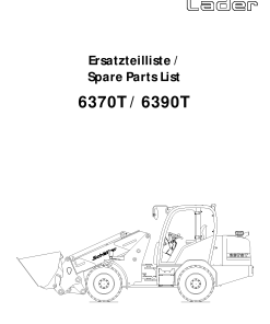 Schaffer 6370_6390 Parts manual catalog PDF Download