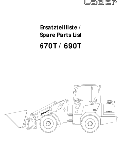 Schaffer 670_690 Parts manual catalog PDF Download