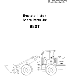 Schaffer 980 Parts manual catalog PDF Download