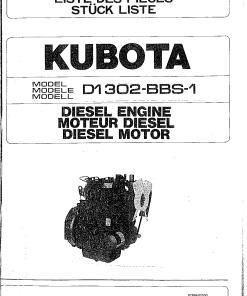 Schaffer D1302_BBS Engine Parts manual catalog PDF Download