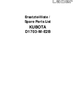 Schaffer D1703_M_E2B_EU Engine Parts manual catalog PDF Download