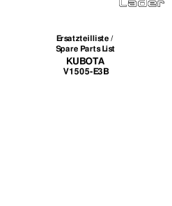 Schaffer V1505_E3B_EU Engine Parts manual catalog PDF Download