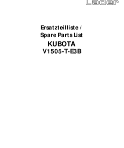 Schaffer V1505_T_E3B Engine Parts manual catalog PDF Download