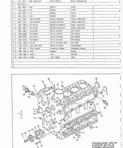 Schaffer V1902 Engine Parts manual catalog PDF Download
