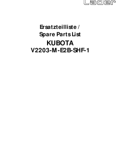 Schaffer V2203_M_E2B_SHF Engine Parts manual catalog PDF Download