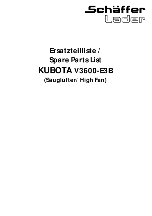 Schaffer V3600_E3B_EU_ZH4 Engine Parts manual catalog PDF Download