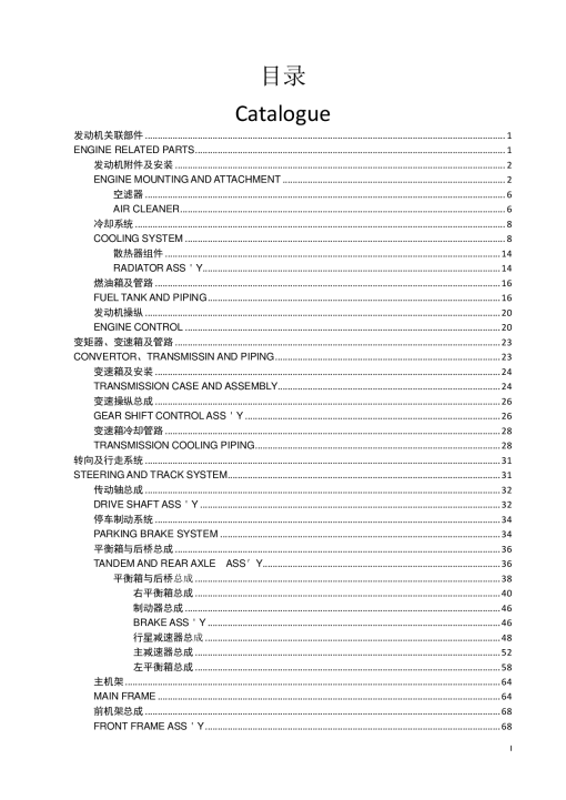 Shantui SG14 Parts manual catalog PDF Download