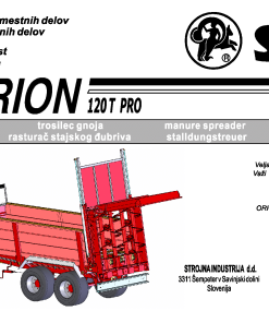 Sip Orion_120T_Pro Parts manual catalog PDF Download