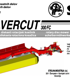 Sip Silvercut_300FC Parts manual catalog PDF Download