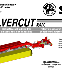 Sip Silvercut_300RC Parts manual catalog PDF Download