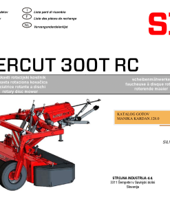 Sip Silvercut_300T Parts manual catalog PDF Download