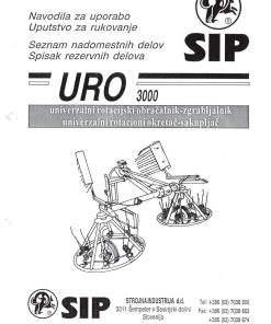 Sip Uro_3000 Parts manual catalog PDF Download