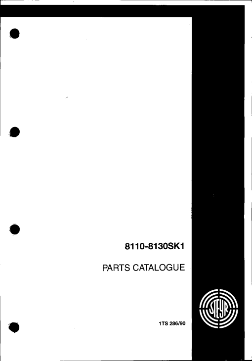 Steyr 8110_8130_SK1_2 Parts manual catalog PDF Download
