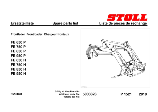 Stoll EcoLine_FE_10RE01_P1521 FE_Ecoline Parts manual catalog PDF Download