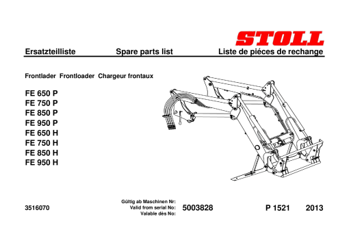 Stoll EcoLine_FE_13RE01_P1521 FE_Ecoline Parts manual catalog PDF Download