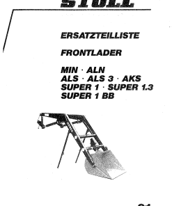 Stoll Einfahrl-MIN-ALN-ALS-AKS-Super1-91REV1_P1060Kompakt Parts manual catalog PDF Download