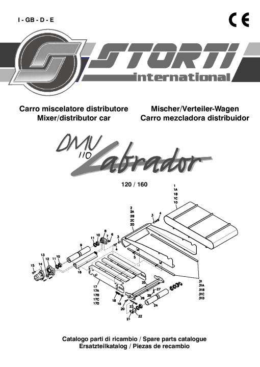 Strom DMU_110_Labrador Parts manual catalog PDF Download