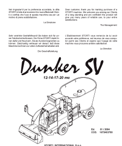 Strom Dunker_SV Parts manual catalog PDF Download