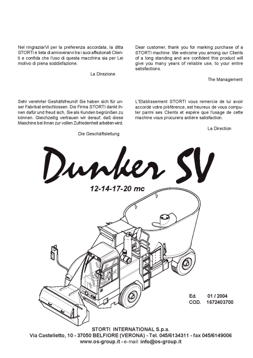 Strom Dunker_SV Parts manual catalog PDF Download